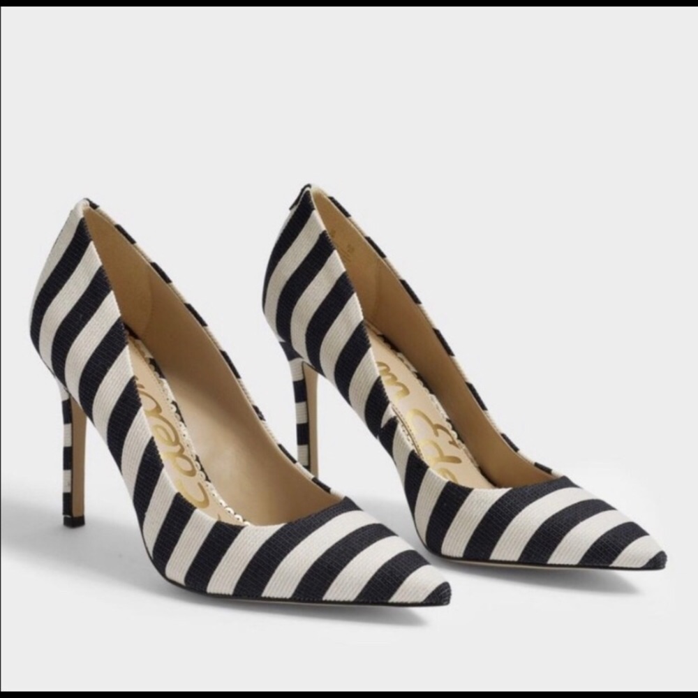 NEW Sam Edelman Hazel Pumps - Black & White